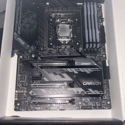 Motherboard CPU and RAM