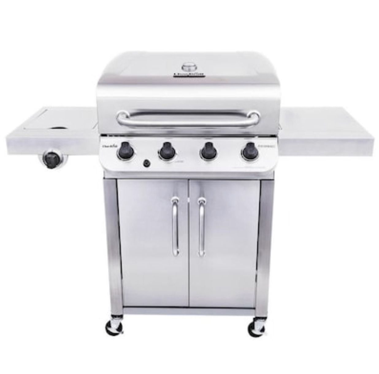 Char-Broil 4 burner bbq gas grill w/ side burner