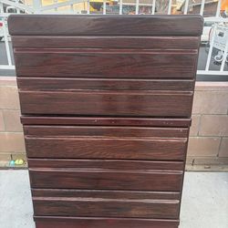 Solid Wood Tallboy Dresser