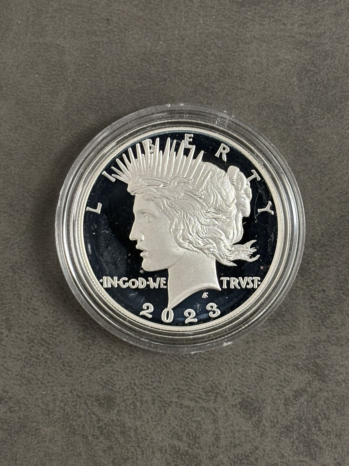 2023 Peace Silver Proof Dollar in OGP --VERY FIRST PROOF PEACE DOLLAR!