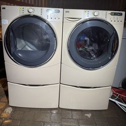 Kenmore Washer And Dryer Set Front Load Electric