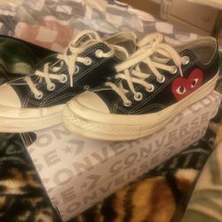 cdg converse × comme des garçons play chuck 70