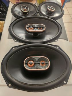 Infinity 6x9 and 6.5 inch speakers