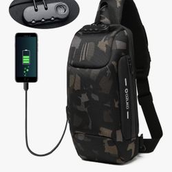 Ozuko Sling Bag EDC Bag Camouflage