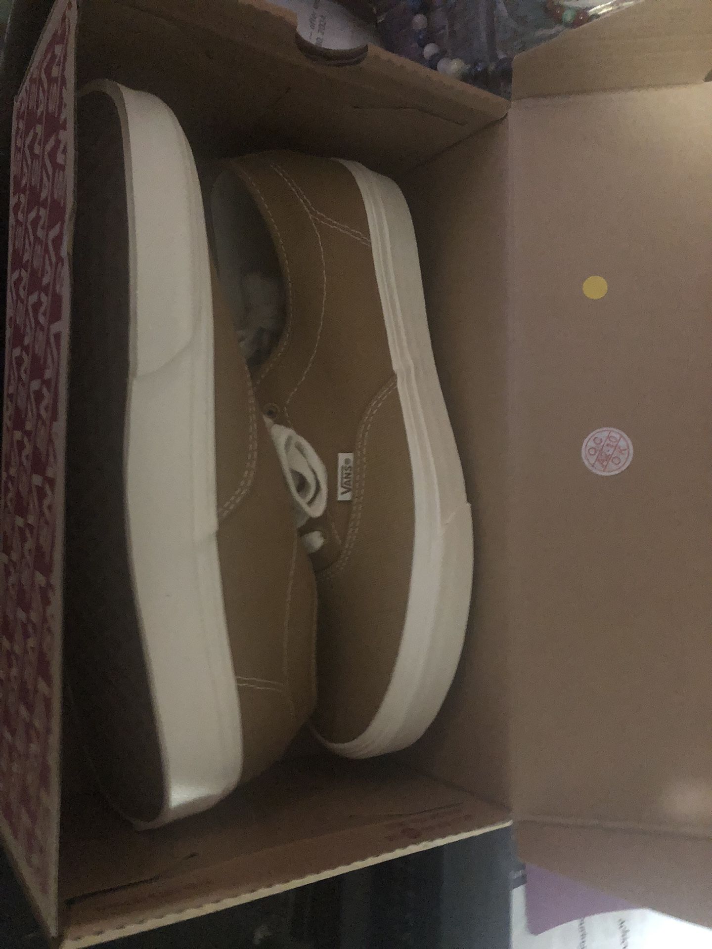 These Are Vans And They Are 8 And A Half Size