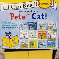 I can read, Pete the Cat, phonics book