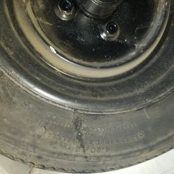 2 Trailer 4 Lug 12" Rims And Tires Bad 4.8 x 12
