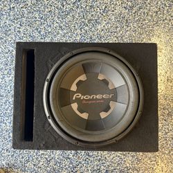 Pioneer Subwoofer