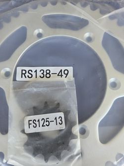 Bike Part, Front And Rear Sprocket
