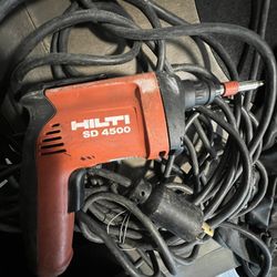 Hilti SD 4500 Screw Gun 6.5amp 50ft Cord 