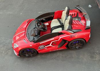  Lamborghini Kids Electric Ride-On Car 2-Seater