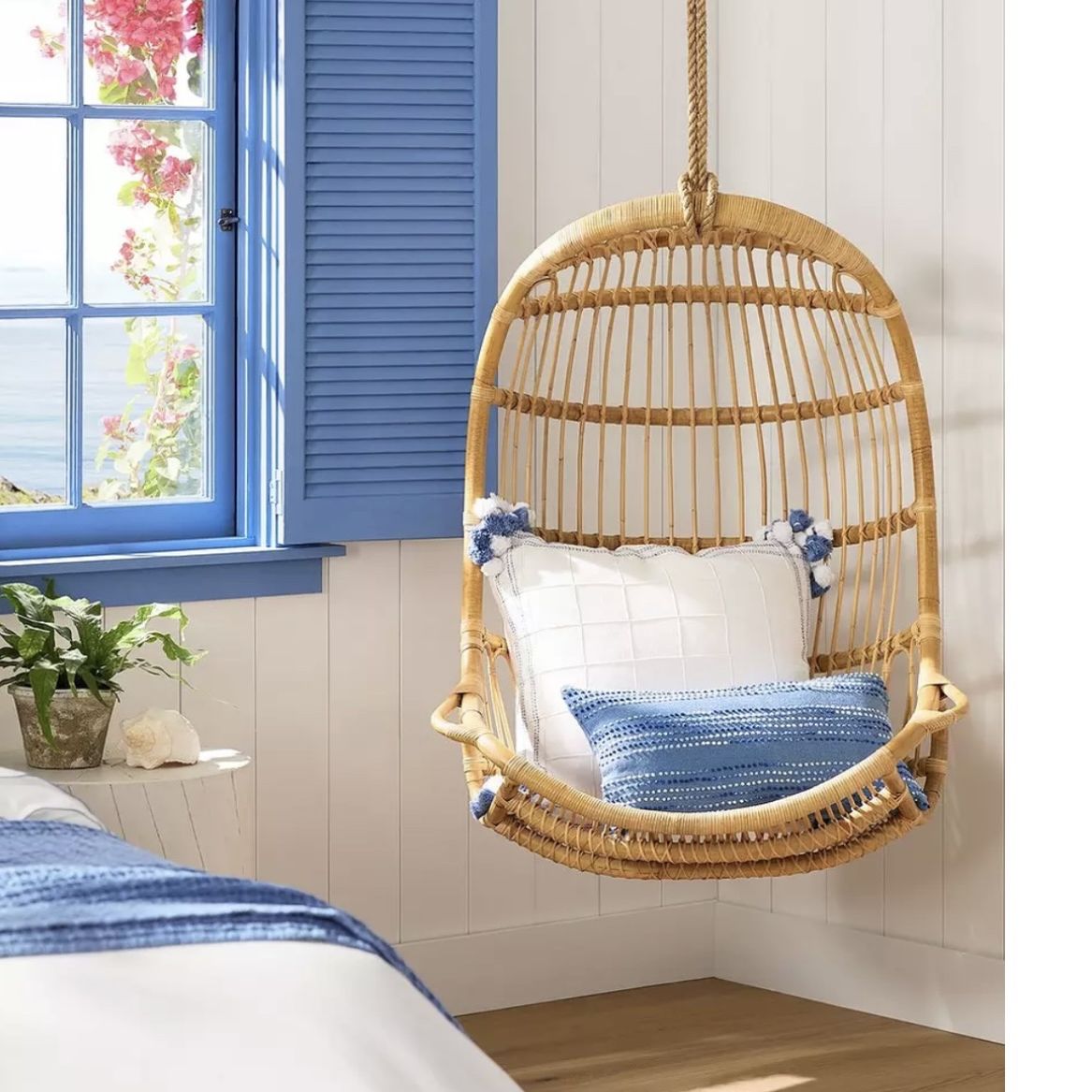 Rattan  Hanging chair ( Two Available)