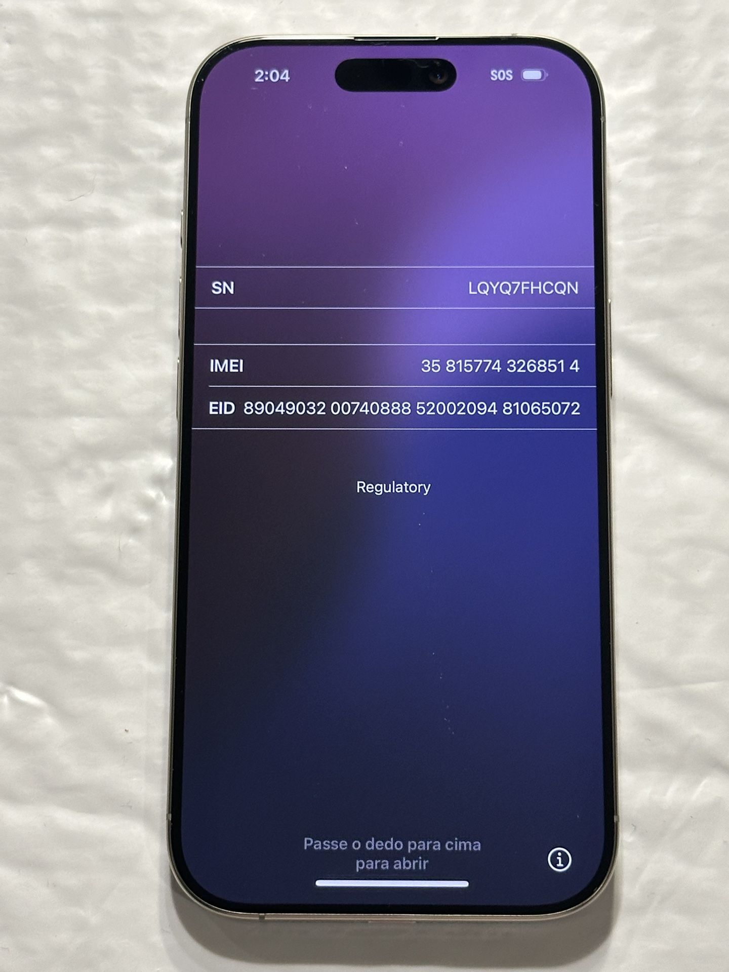 iPhone 16 Pro ic locked (For Parts)