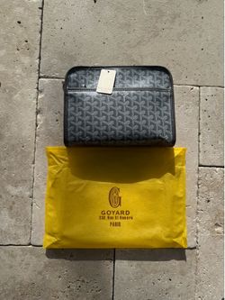 gray goyard jouvence bag $80