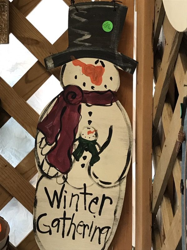 Snowman decor