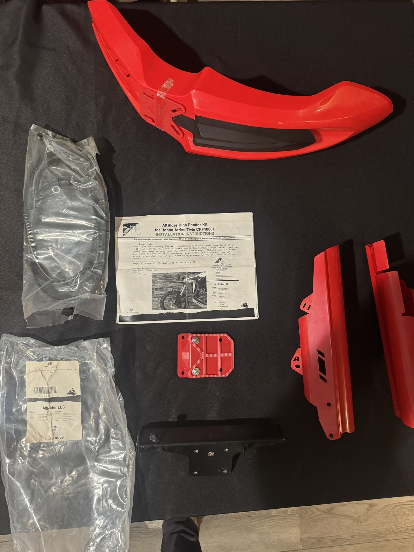 High fender Kit Africa twin 