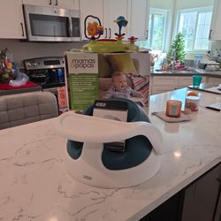 MAMAS & PAPAS BABY SNUG 2 STAGE FLOOR SUPPORT SEAT SEAT SEE DESCRIPTION 