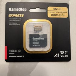 MicroSD Express Card - 512GB for Nintendo Switch 2
