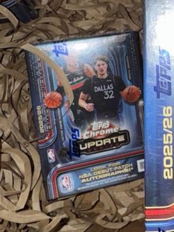 Topps Chrome Basketball Update Series Blaster Box