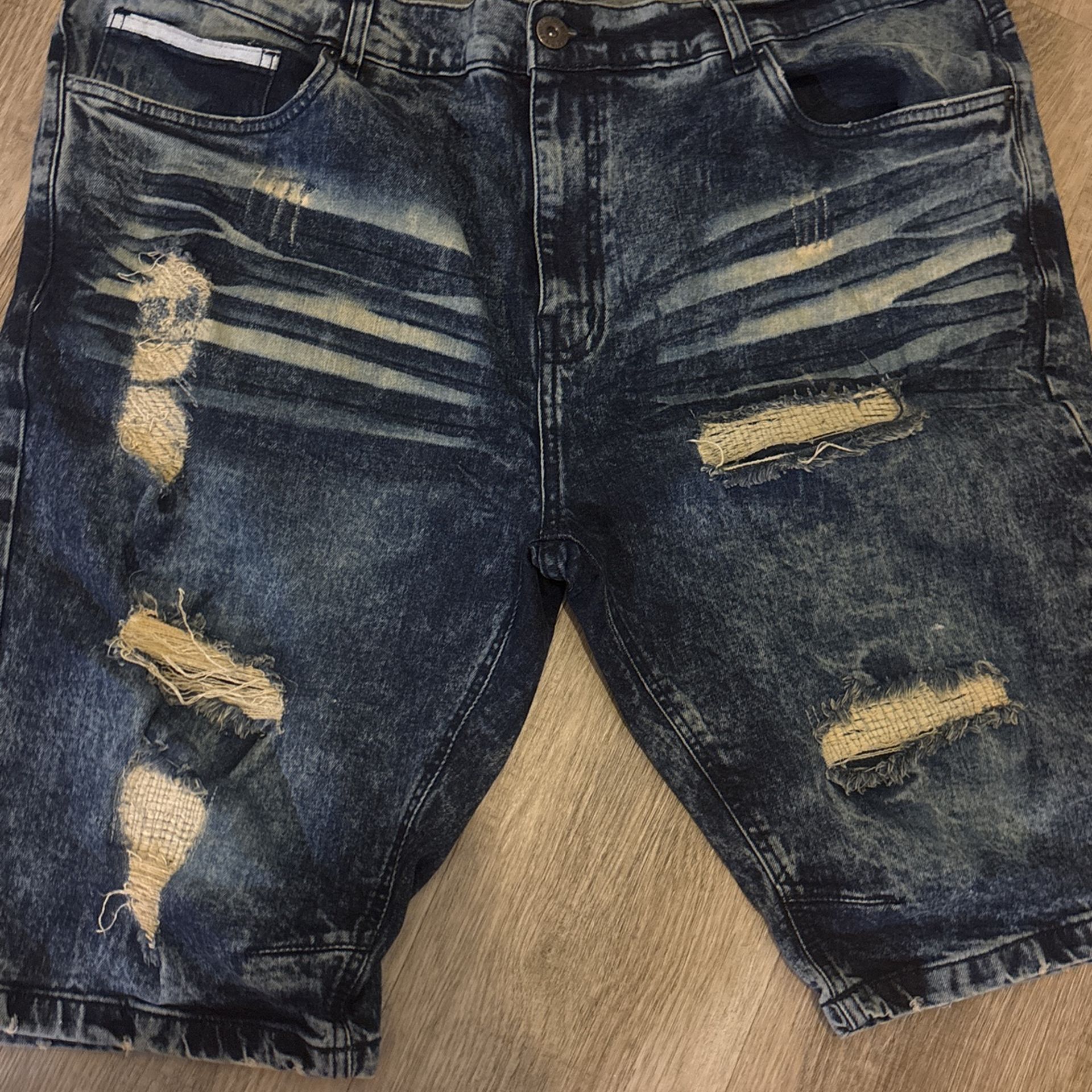 Blue Jean Shorts Size 40 And Joggers XXL
