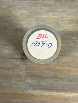 1959-D BU Lincoln Cent Coin Tube Roll