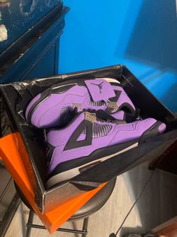 Air Jordan 4 Purple Travis scoot|Louis Vuitton Trainer Sneakers