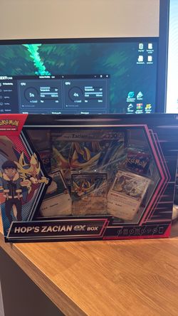 Hop’s Zacian ex Box Pokemon
