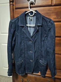 Women Elegant J.Jill Jeans Jacket size: Small petite.