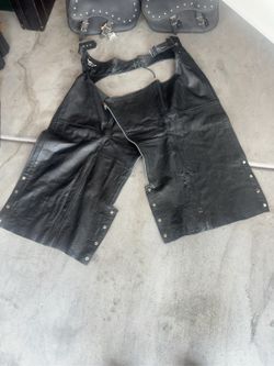 Leather Chaps Size Medium