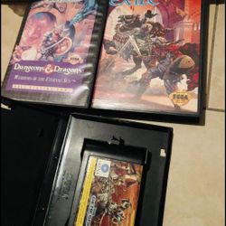 3 Genesis Video Games Good Condition $$100  untested take as it is  Selling them cheap