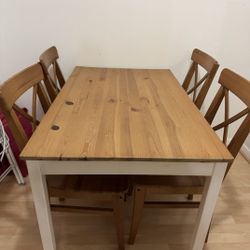 Dining Table and Chairs