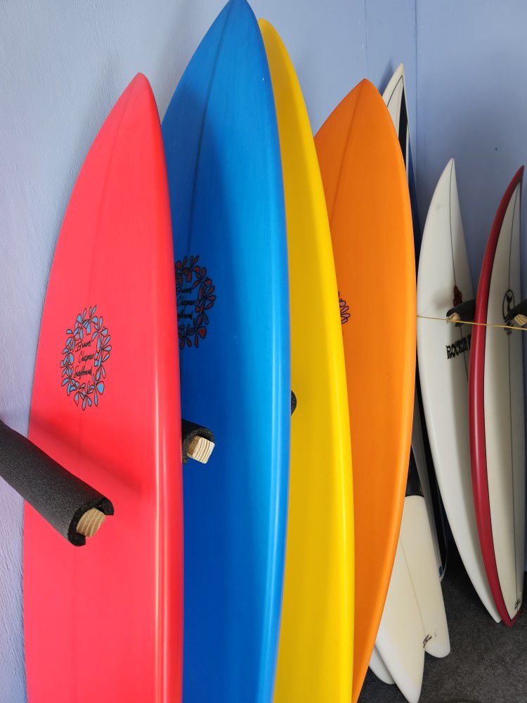 Dick Brewer/Owl Chapman/Plastic Fantastic Surfboards 