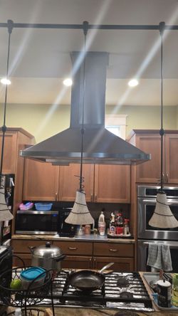 Free 36 inches island rangehood
