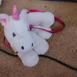 Kids Unicorn plushie purse