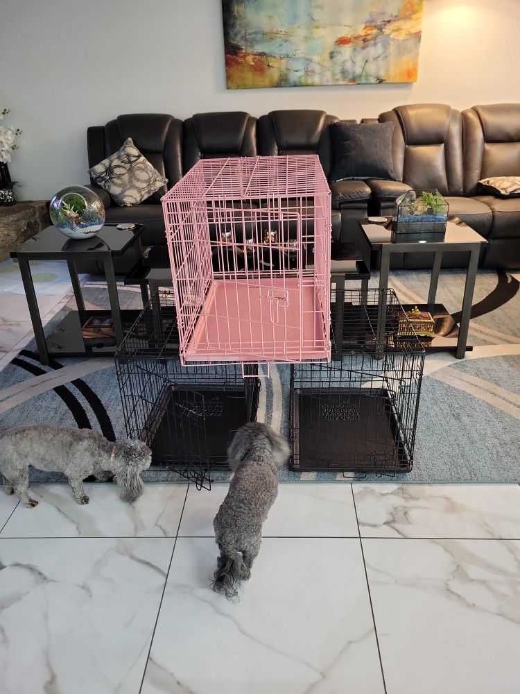 3 Dog Crates For Sale