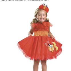 Elmo Costume (3t-4t)