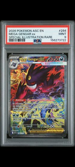 Mega Gengar Ex SIR Ascended Heroes Pokemon