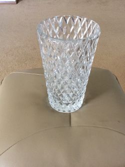 Crystal vase Never Used .