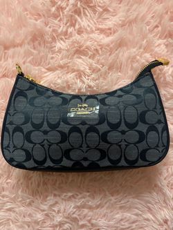 Coach Signature Jacquard Mini Shoulder Bag