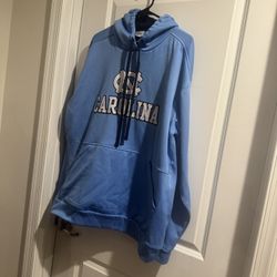 Champion Light Blue UNC Men's Hoodie Size XL