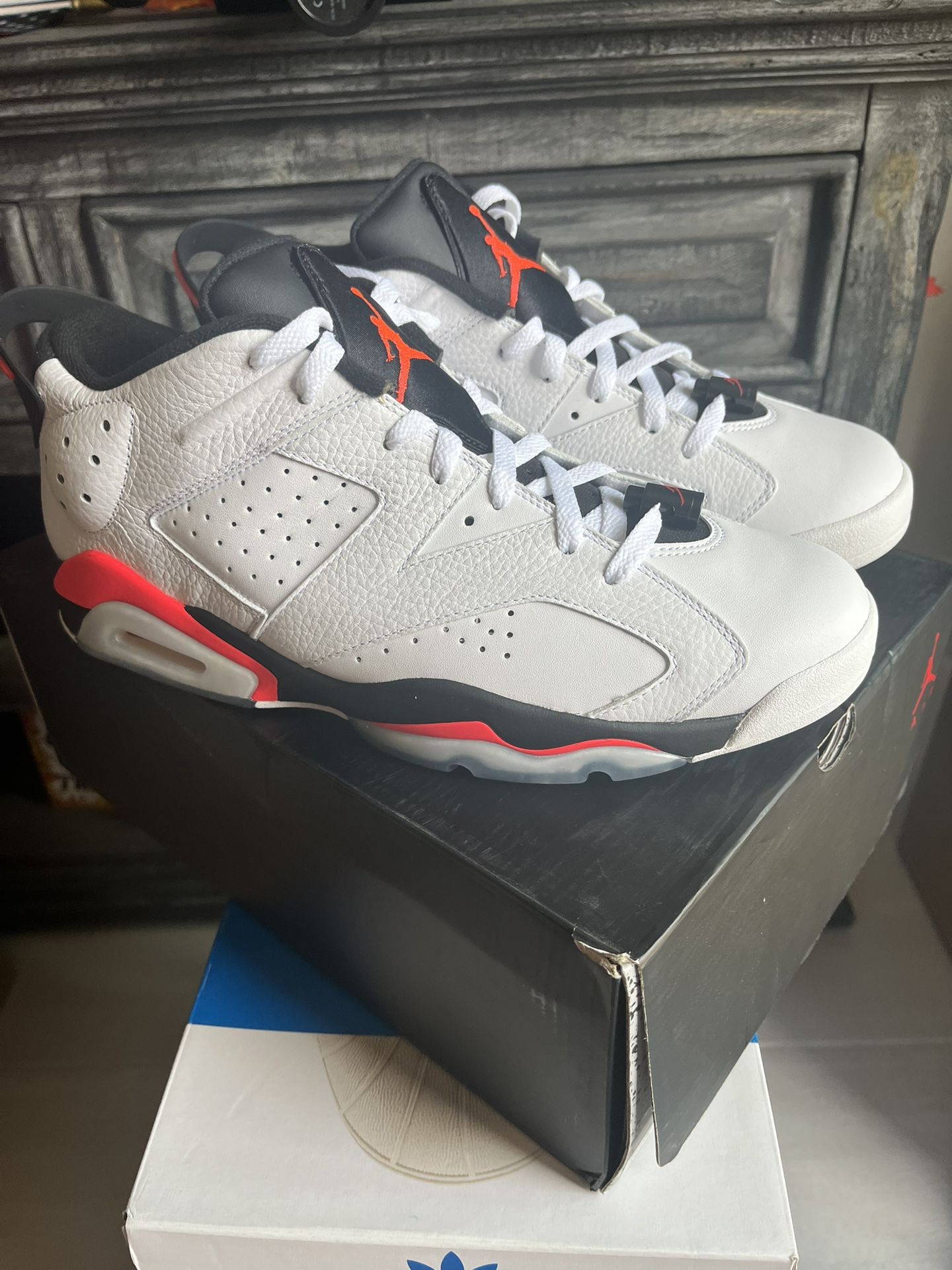 Air Jordan White Infrared Men's 12