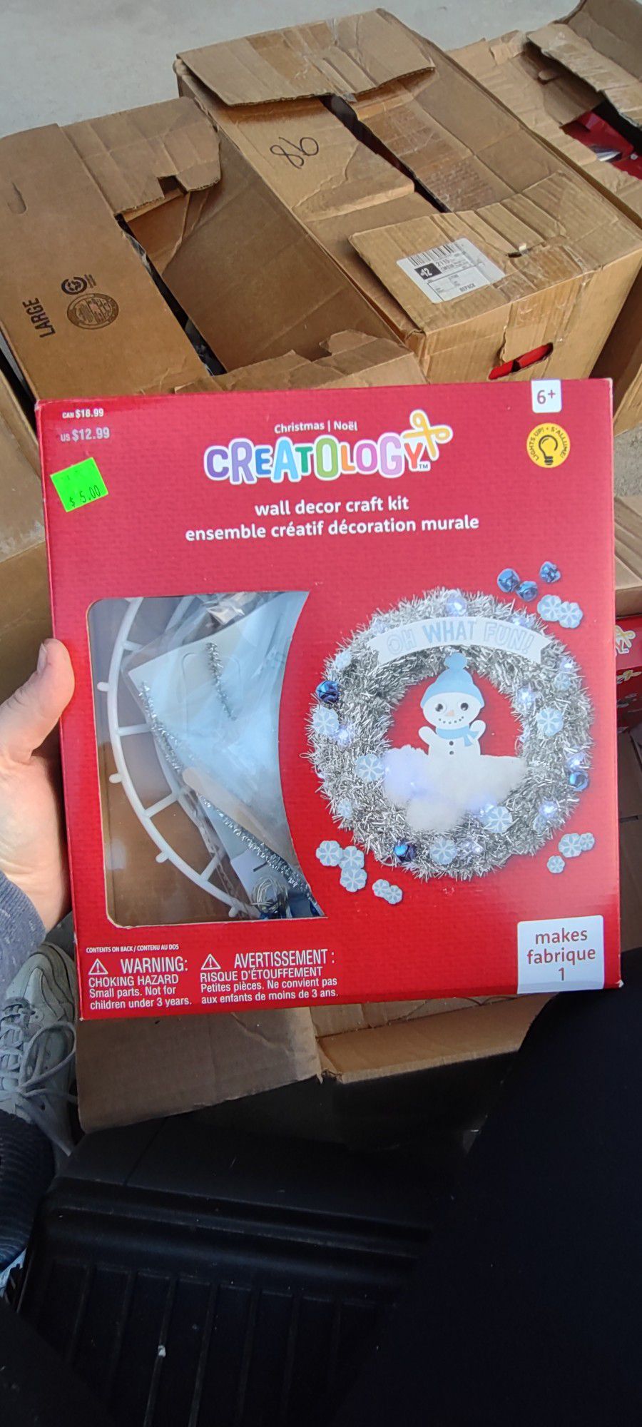 Christmas Wreath Craft Kit