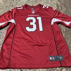 Like new Arizona Cardinals NFL Jersey David Johnson Adult Size Large 