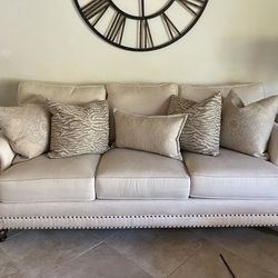 Cloth White Couch $250