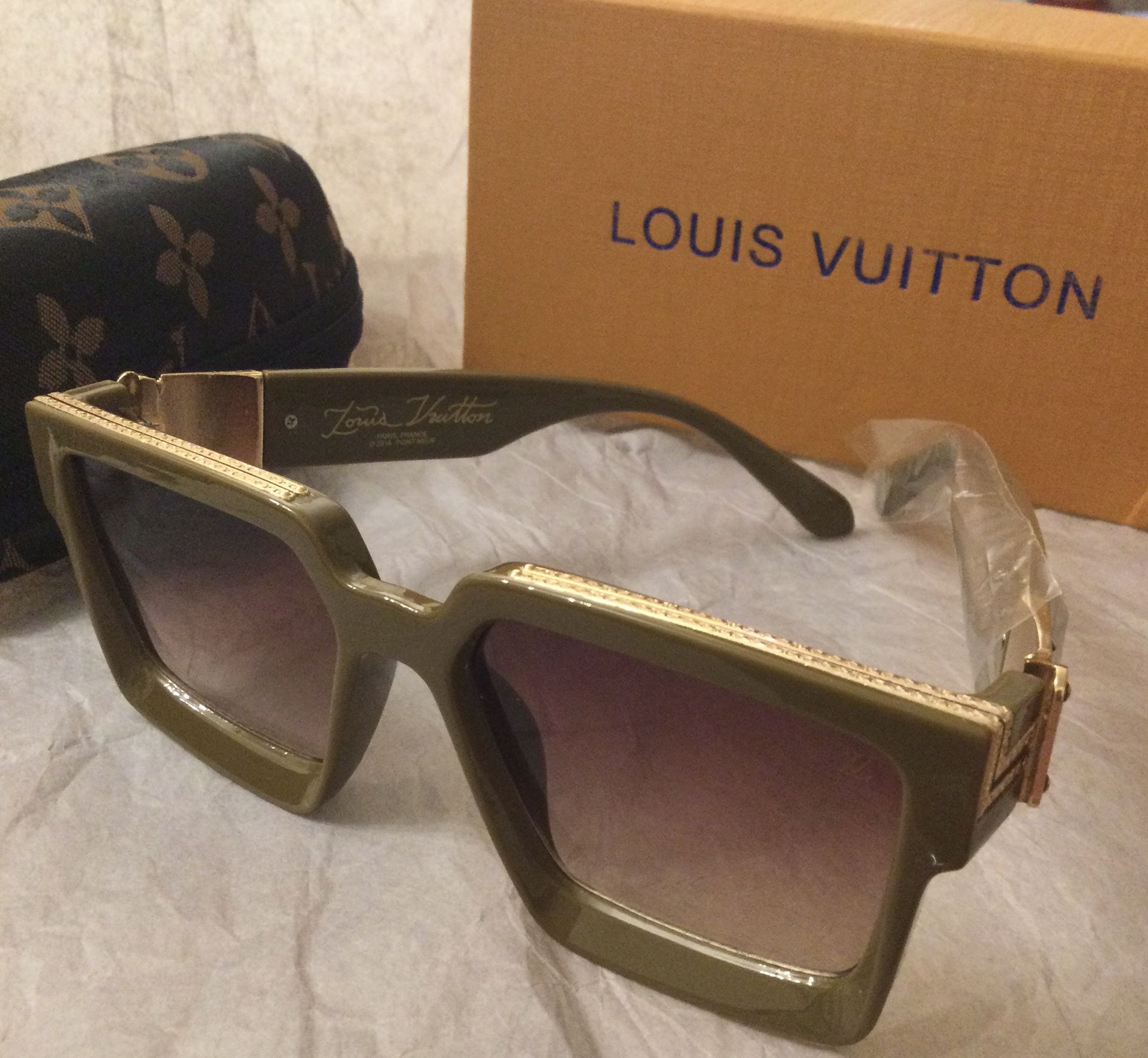 Authentic Louis Vuitton Glasses / Sunglasses With LV Case for Sale in  Simpsonville, SC - OfferUp