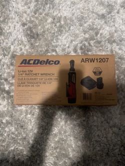 ACDelco ARW1207 Li-ion 12V 1/4" Ratchet Wrench