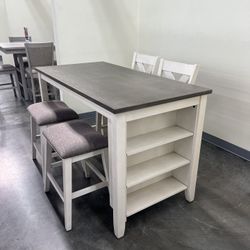 Counter Height Dining Table Set 