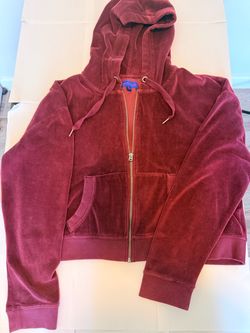 XL Aeropostale Velour Zip-Up Hoodie