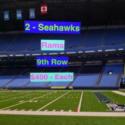 Seahawks Rams Tickets