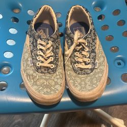 Vans Blue Shoes Size 7.5 Mens